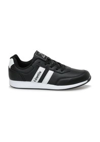Resim Kinetix Reeds Pu Siyah Beyaz Erkek Sneaker Siyah 