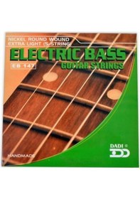 Resim Dadi Eb147 5 Telli Bas Gitar Teli Derin Bas Frekansları Yumuşak Çalım Hissi 
