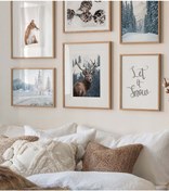 Resim Artavessa 6 Parça Ahşap Çerçeve Görünümlü Mdf Tablo Seti - CRCVSZARTEVESSASTKO86 