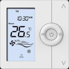 Resim smallart ODA TERMOSTATI KASET TİPİ FANCOIL SM-2103-SEDM 