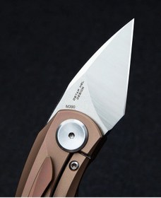 Resim Bestech Tulıp Bt1913d Titanyum Sap M390 Mini Çakı Altın 