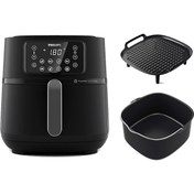 Resim Philips HD9285/96 Airfryer 5000 Serisi XXL Connected Fritöz Siyah 