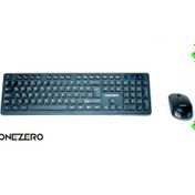 Resim Zr700 Wireless Klavye Mouse Combo Lazer 
