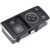 Resim Mcar Mercedes C204 -R231 Cam Indirme Kaldırma Düğmesi Sol Çiftli 3 Pin 
