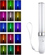 Resim Yuntech01 15 Renk Değiştirilebilir Led Işık Çubuğu - Parti, Konser, Düğün İçin Uygun, Taşıma Askısı İle, Uzun Ömürlü Abs Malzeme 10.1" 