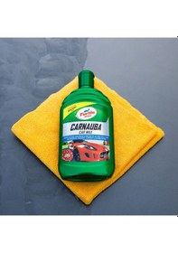 Resim Turtle Wax Boya Koruma Carnauba Cila + Uygulama Bezi & Sünger 