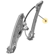 Resim Esse Oto - 308 P5 Sol Ön Cam Motoru 2021- 9830815080 