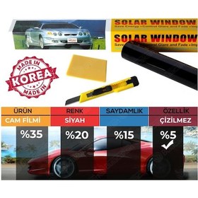 Resim Çizilmez Oto Cam Filmi 50Cmx6M ( Tüm Seçenekler ) 