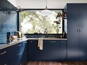 Resim Moen S3947BL Modern Sabunluk, Mat Siyah 