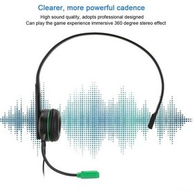 Resim Xindoker Kulaküstü Oyun Kulaklığı Xbox One/ps4 Uyumlu, Gürültü Engelleme, Mikrofonlu, 360 Derece Stereo S481 Siyah-yesil 