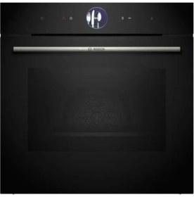Resim Bosch HRG7361B1 Buhar Destekli Siyah Ankastre Fırın 