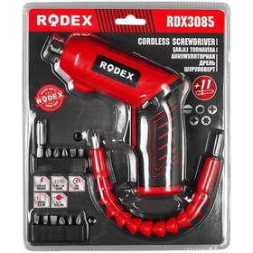 Resim Rodex Rdx3085 A.tornavida 3,6v 1,5ah Blısterli Ve Aksesuarlı 