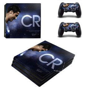Resim Kt Grup Cristiano Ronaldo Playstation 4 Pro Uyumlu Full Sticker Kaplamalar 