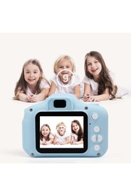 Resim Şıktek Çocuk Fotoğraf Makinesi Mini Fotoğraf Makinesi Çocuk Fotoğraf Makinesi 1080p Hd Selfie Kamera 