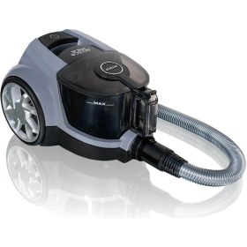 Resim Gri Renkli Toz Torbasız Elektrik Süpürgesi, Güçlü ve Kullanışlı Temizlik Aleti 