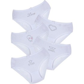 Resim New Lilla 002 Kız Çocuk Taş Baskılı 5'Li Külot Paketi (549351551) 
