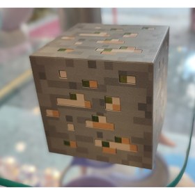 Resim ada çanta kırtasiye Minecraft taş model şarjlı masa/gece lambası AD66203 