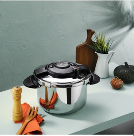 Resim Aryıldız Touch & Cook Düdüklü Tencere 10 Litre Ar263273 Siyah 