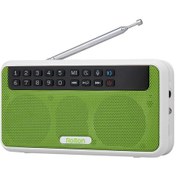 Resim Springsun Rolton E500 Yeşil Multifonksiyonlu Bluetooth Hoparlör - Fm Radyo, El Feneri, Selfie Modu, Arama Ve Tf Kart Desteği 
