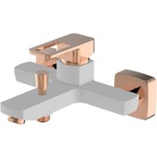 Resim Bien Salvo Plus Colours Banyo Bataryası Beyaz - Rose Gold 