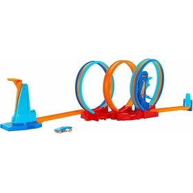 Resim Hot Wheels Ultra Hots Çılgın Çember Yarışı Seti Hpx93 