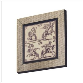 Resim Hollanda Deseni Baskılı Mdf Magnet 7x7 173 