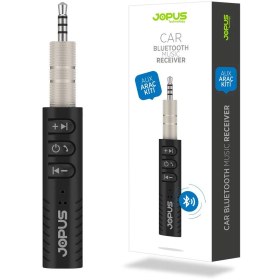 Resim Jopus JO-BTAUX01 Bluetoothlu Araç Kiti Siyah 