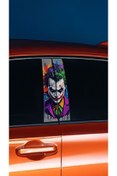Resim YENİ CREATİVE Araç Kapı Direk Kaplama Folyosu Joker Desenli (SAĞ SOL TAKIM) (2 ADET) - 22x50 Cm 