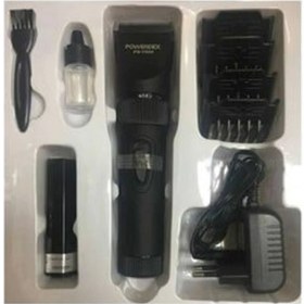Resim Powertec Powerdex PD-7500 Şarjlı Profesyonel Çift Bataryalı Traş Makinesi 