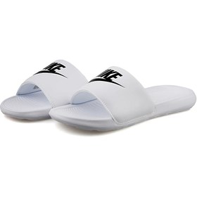 Resim Nike Erkek Terliği Victori One Slide CN9675-100 Beyaz 