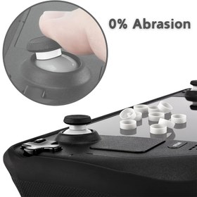 Resim 4 adet Oyun Kumandası Rocker Koruyucu Kılıf, PS4/PS5/Xbox/Switch Pro/Steam Deck Oyun Kontrol Cihazı Joystick Kılıfı için Uygun, Aşınma ve Kırılmadan Korur, PS4/PS5/Xbox/Switch Pro/Steam Dec için Uygun 