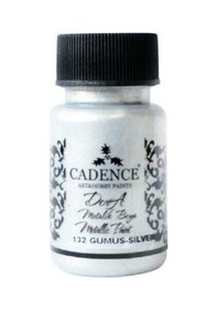 Resim Dora Metalik Boya 50 Ml 132 Silver Karışık, Çok Renkli 