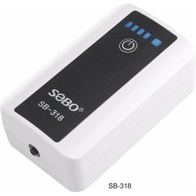 Resim Sobo Usb Şarjlı Akvaryum Sessiz Mini Hava Motoru 1w 3lt/dak Sb-318 