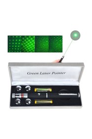 Resim AGUILAS Green Yeşil Kalem Tipi Lazer Pointer 5 Başlıklı Lazer 
