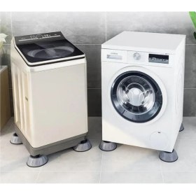 Resim Trust Shop Çamaşır Makinesi Titreşim Engelleyici Stoper Gri 4 Lü Set 