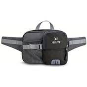 Resim Willowhaven Siyah Ellersiz Belly Bag Koşu Yürüyüş Seyahat İçin Ayarlanabilir Su Matarası Cebi Siyah 