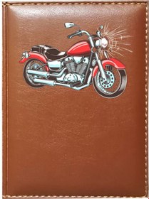 Resim Promosyon Denizi Motorsiklet 3 Görselli Taba Ruhsat Kabı 
