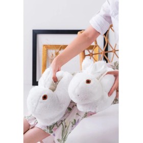 Resim Sunstep Kadın Kışlık Tavşan Peluş Panduf 