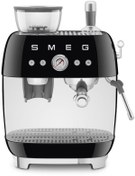 Resim Smeg EGF03RDEU Öğütücülü Kırmızı Espresso Kahve Makinesi Smeg