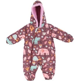 Resim Fil Baskılı İçi Peluşlu Kozmonot Mürdüm 