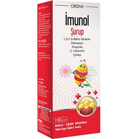 Resim Orzax Imunol Şurup 150 ml 