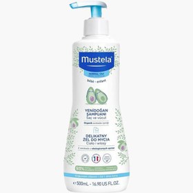 Resim Mustela Gentle Cleansing Gel Yenidoğan Şampuanı 500 ml 