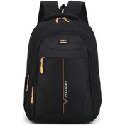 Resim Honeybeeshop Siyah Büyük Kapasiteli Çok Fonksiyonlu Erkek Kadın Öğrenci Laptop Sırt Çantası Diğer 