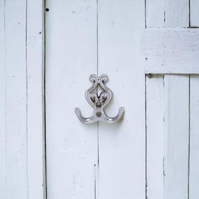 Resim (5 ADET) Sırma Krom Metal Portmanto Vestiyer Duvar Dolap Elbise Askısı Kapı Askılığı Askılık 