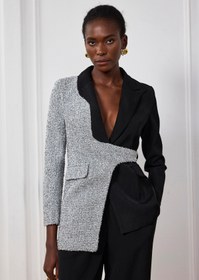 Resim Aleyna Payet Dekolteli Dekolte Blazer - L 