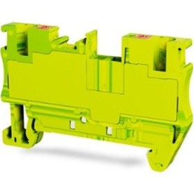 Resim Tbloc Pft2.5-sr ,sarı 2.5mm Baskılı Ray Klemens 