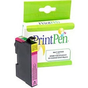 Resim Printpen Epson T1281 Hc Stylus Office Bx305 Uyumlu Kırmızı Kartuş 