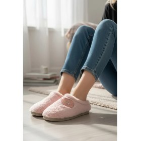 Resim Moda Fırsat Ev Terliği Yünlü Kadın Terlik Çeyiz Bohça Gelin Misafir Terliği 