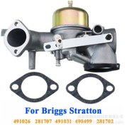 Resim Monyee Briggs & Stratton 12hp Motor İçin 491031 491026 281707 Uyumlu Yedek Karbüratör - Verimli Yanma Ve Dürtüsel Performans Sağlar 