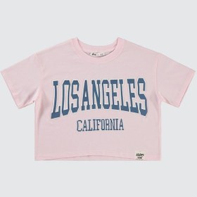 Resim Civil Girls Kız Çocuk Tişört 6-9 Yaş Tatlı Pembe Tatlı Pembe 